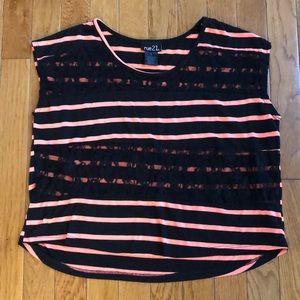 🌻🌻! Rue 21  Size S. See thru lace accents